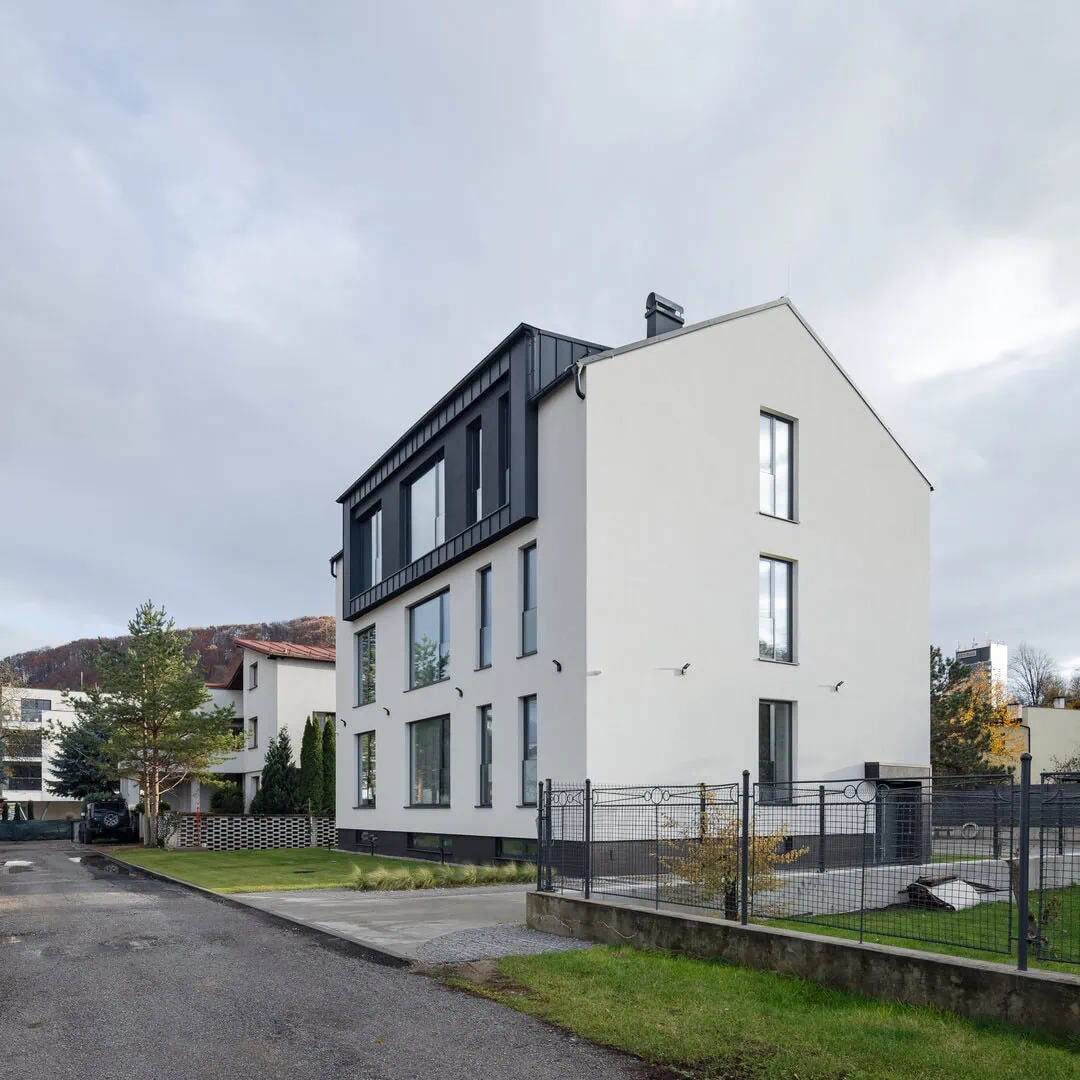 Rekonštruovaný objekt mestske vily v Banskej Bystrici